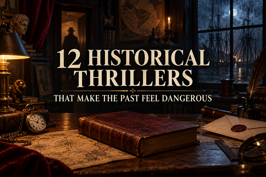12 historical thrillers that make the past feel dangerous