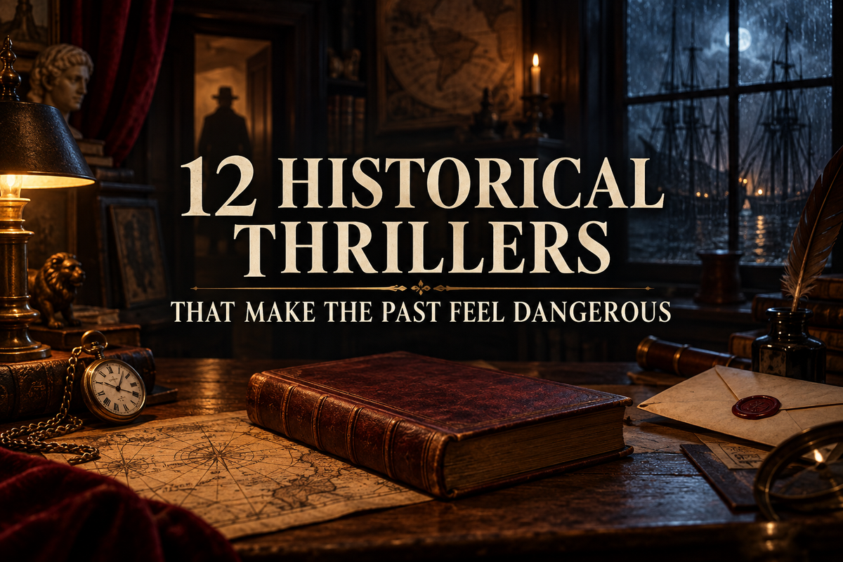 12 historical thrillers that make the past feel dangerous