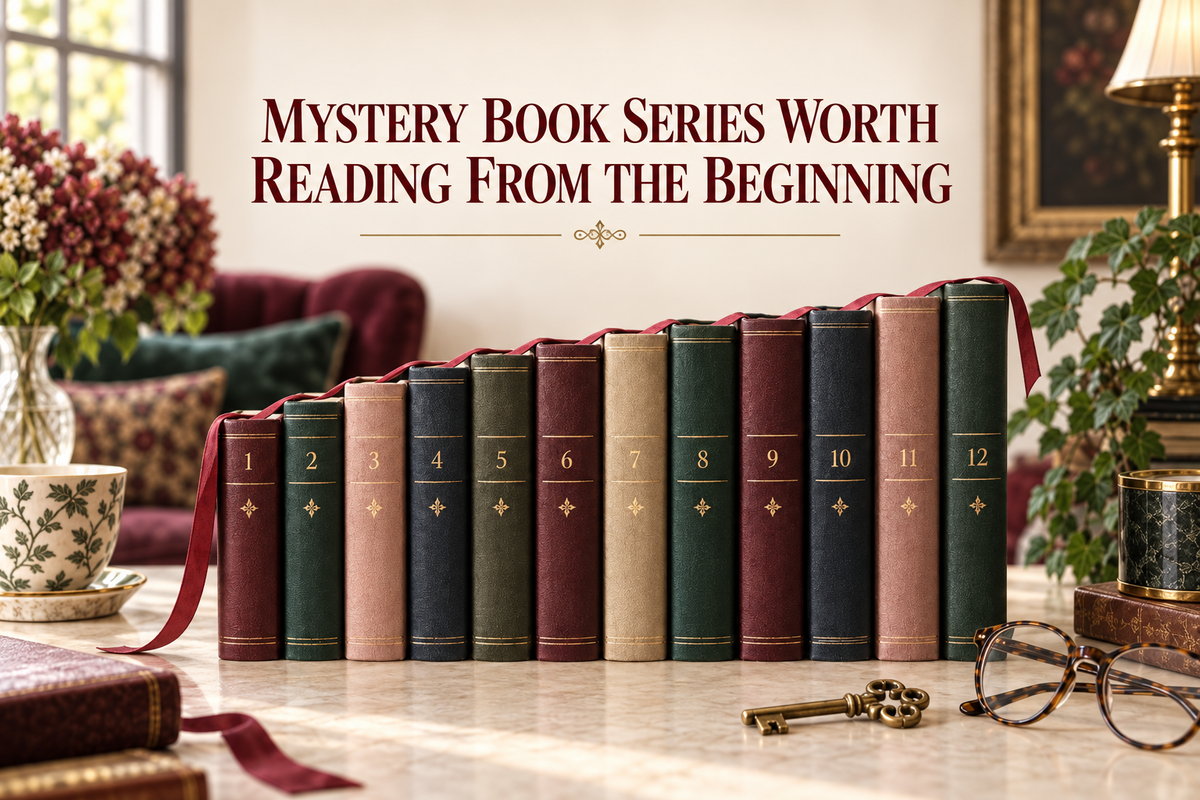 Mystery book series worth reading from the beginning