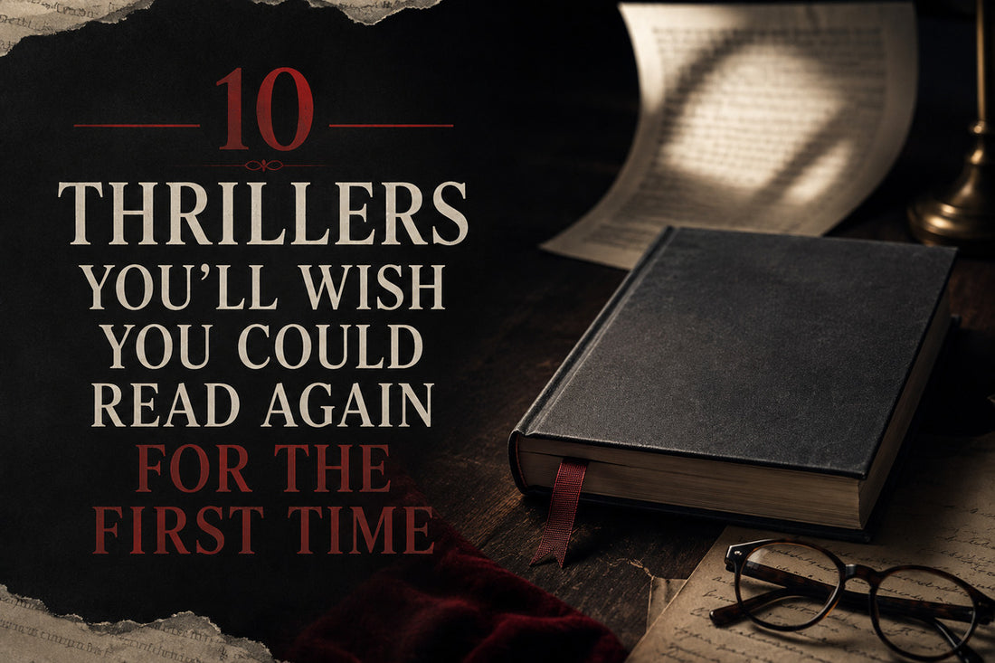10 thrillers you'll wish you could read again for the first time