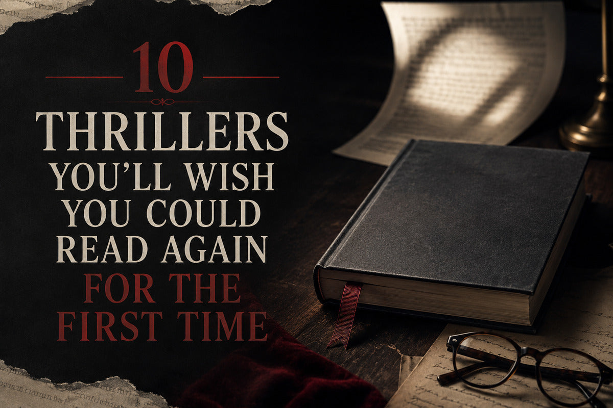 10 thrillers you'll wish you could read again for the first time