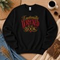 Emotionally Wrecked by My Book Sweatshirt, Book Lover Crewneck, Reader Gift, Literary Sweatshirt, Cozy Reading Pullover, Bookish Gift