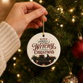 Witchy Christmas Ornament, Have Yourself a Witchy Little Christmas, Magical Holiday Tree Decor, Cozy Gothic Winter Gift