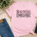 Beautifully Unreliable T-Shirt, Psychological Thriller Reader Shirt, Minimalist Book Lover Tee, Reader Gift