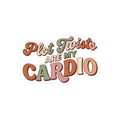 Plot Twists Are My Cardio Sticker, Book Lover Decal, Literary Reader Gift, Bookish Journal Decor, Laptop and Kindle Sticker, Reader Gift